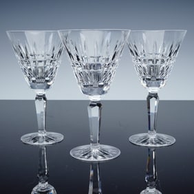 3pc Waterford Crystal Water Goblets, Glenmore