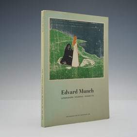 William S Lieberman and Ebria Feinblatt Softcover Book, Edvard Munch