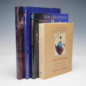 4 Hardcover Books on Jewish Art, Tradition, and Scholarship