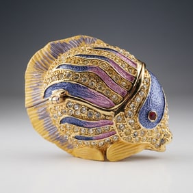 Bejeweled Tropical Fish Box