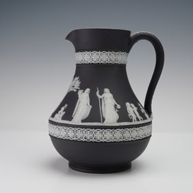 Wedgwood Black Jasperware Small Pitcher