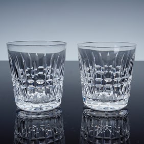 Pair of Waterford Glenmore Crystal Old Fashioned Glasses