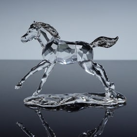 Swarovski Crystal Figurine, Foal