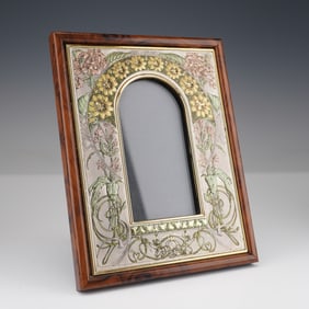 Creazioni Artistiche 925 Silver & Wood Picture Frame