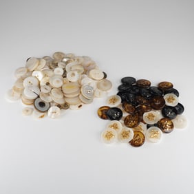 Assorted Lot of Various Vintage Buttons