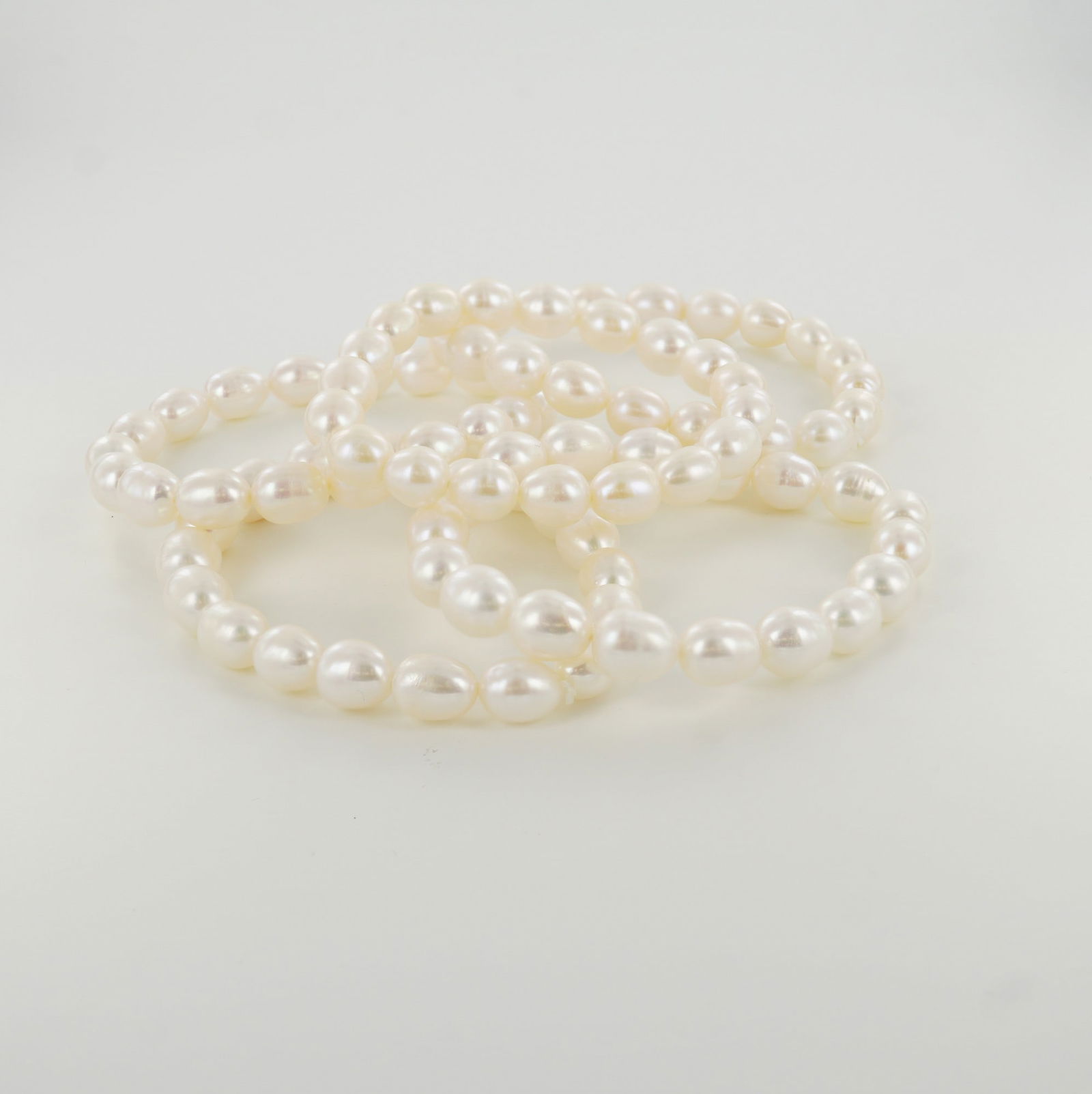 5pc Freshwater Pearl Expandable Bracelets (1 of 3)