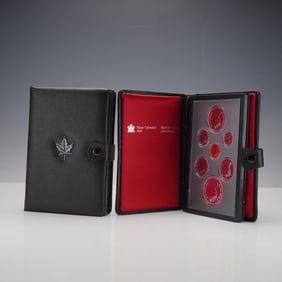 2pc 1980 & 1981 Royal Canadian Mint Double Struck Coin Sets