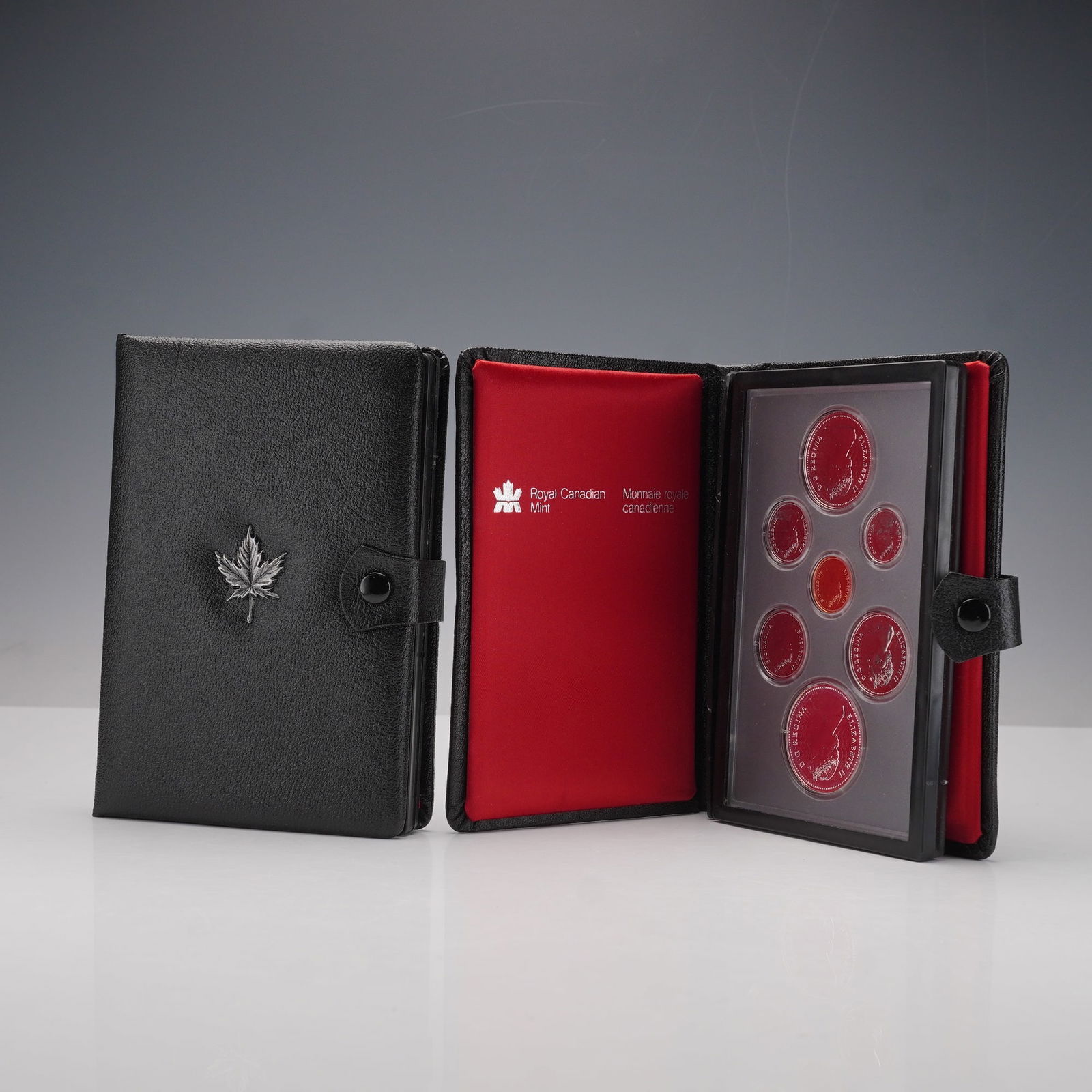 2pc 1980 & 1981 Royal Canadian Mint Double Struck Coin Sets (1 of 7)