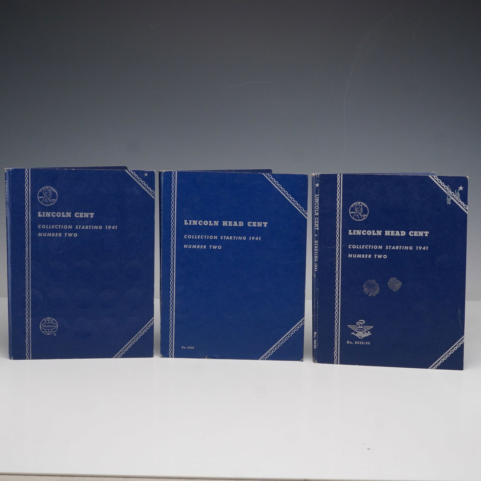 3pc Whitman Lincoln Head Cent Collection Books 1941 - 1975 (1 of 5)