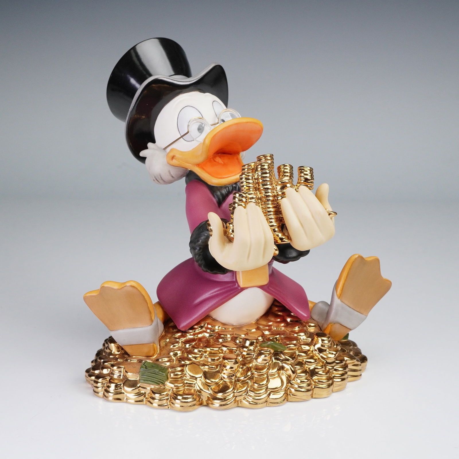 Walt Disney Classics Collection Scrooge McDuck Figurine, Money Money Money (1 of 7)