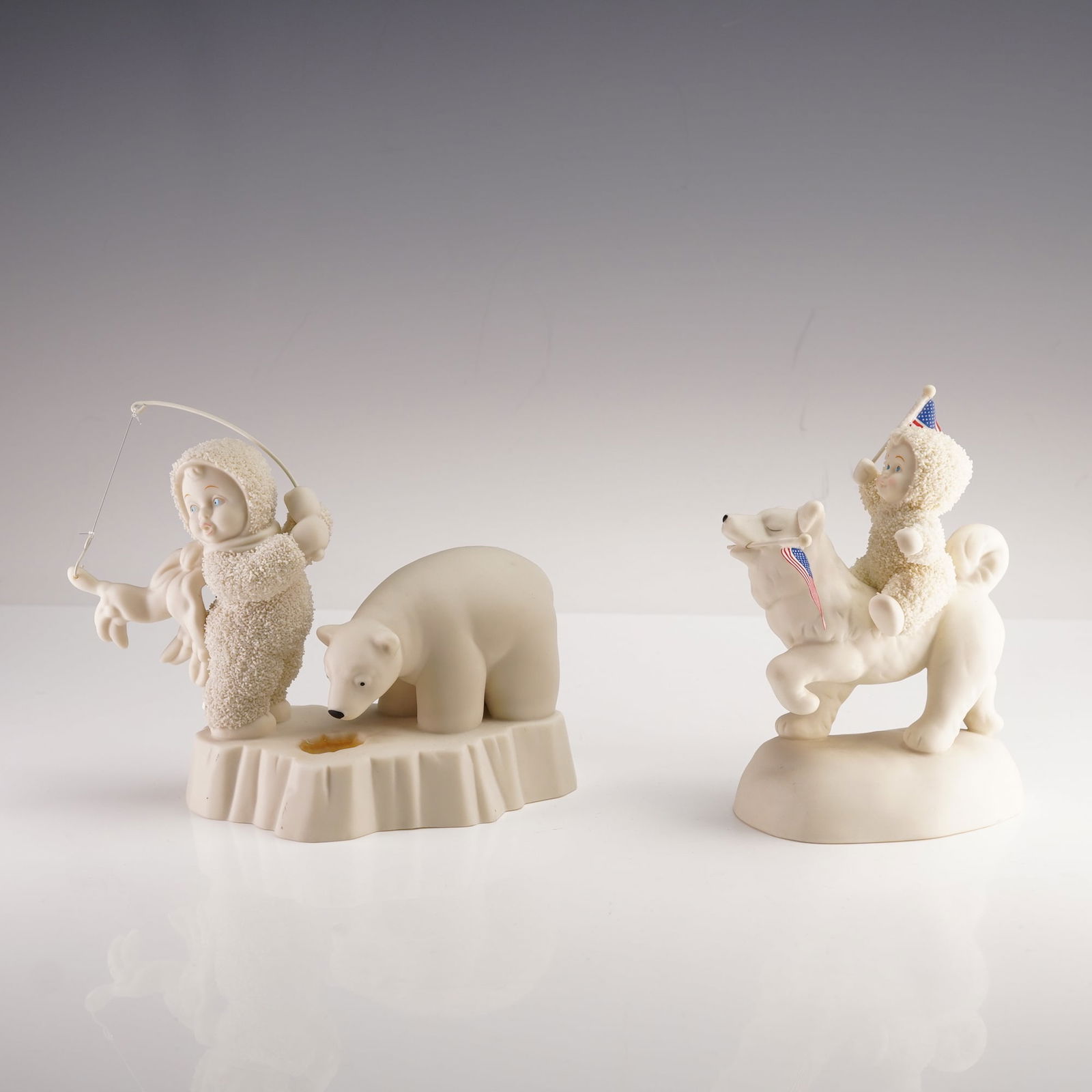 2pc Snowbabies Figurines, Holidays (1 of 3)