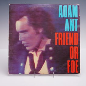 Epic Records Adam Ant Vinyl Record, Friend or Foe