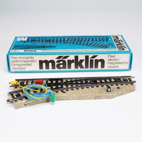 Marklin HO Scale Railroad Solenoid Operated Turnouts HO5202