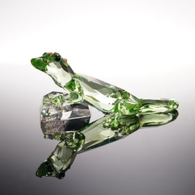 Swarovski Crystal Figurine, Gecko