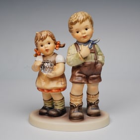 Goebel Hummel Porcelain Limited Edition Figurine, She Caught It