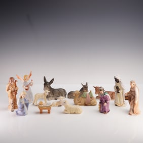 14 pc Goebel Hummel Nativity Figurines
