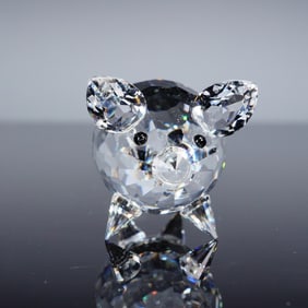 Swarovski Crystal Figurine, Pig Mini