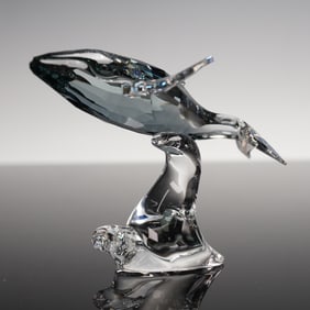 Swarovski Crystal Figurine, Young Humpback Whale 1096741