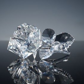 Swarovski Secret Garden Figurine, Rose Blossom