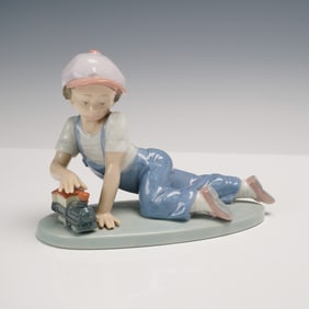 Lladro Porcelain Figurine, All Aboard 1007619