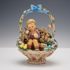 2pc Goebel Hummel Porcelain Figurines, Joys of Spring