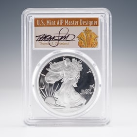 2017-W American Silver Eagle $1 Coin Denver ANA PCGS Graded PR70 DCAM