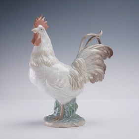 Lladro Porcelain Figurine, The Rooster 1008086