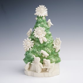 Snowbabies Collectors Edition Figurine, Flakes Falling From The Tree