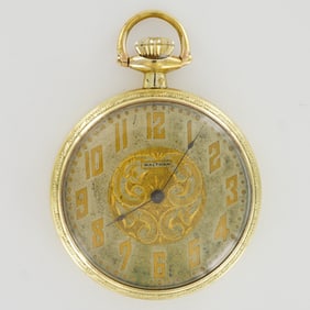 American Waltham Watch Co. 16S P.S. Bartlett Gold Filled Pocket Watch