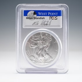 2015-(W) American Silver Eagle First Strike $1 Coin PCGS Graded MS70