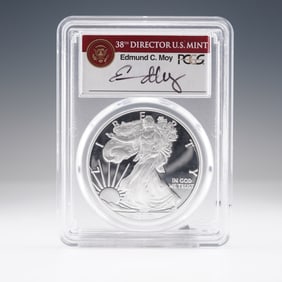 2017-W American Silver Eagle First Strike $1 Coin PCGS Graded PR70 DCAM