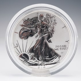 2021-S American Eagle Type 2 One Ounce Silver Dollar Coin