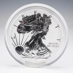 2021-W American Eagle One Ounce Silver Dollar Coin