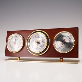 Jason Thermometer, Barometer, and Humidity Weather Station