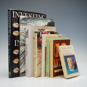 8pc Antique Collector Reference Books