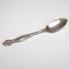 International Sterling Silver Spoon, Frontenac Pattern