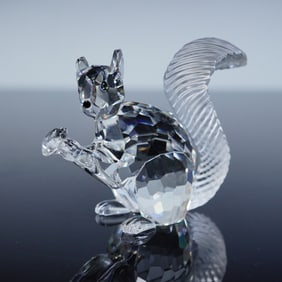 Swarovski Crystal Figurine, 1997 Squirrel 208433