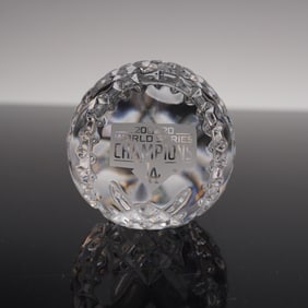 Waterford Crystal Baseball, 2020 World Series Champions Los Angeles Dodgers