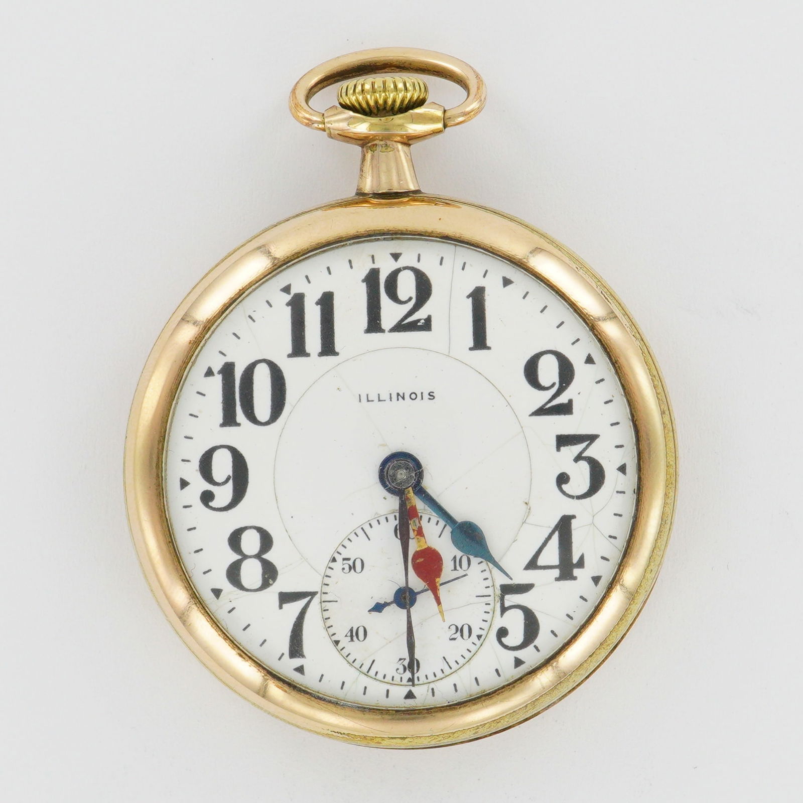 Illinois Watch Co. Bunn Special Dual Hour 16S LS Gold Filled Pocket Watch (1 of 5)