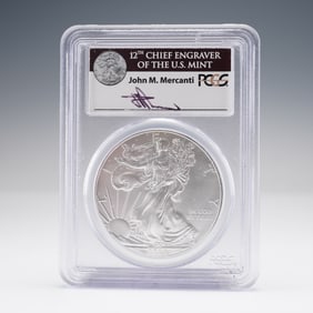 2014 American Silver Eagle First Strike $1 Coin PCGS Graded MS70