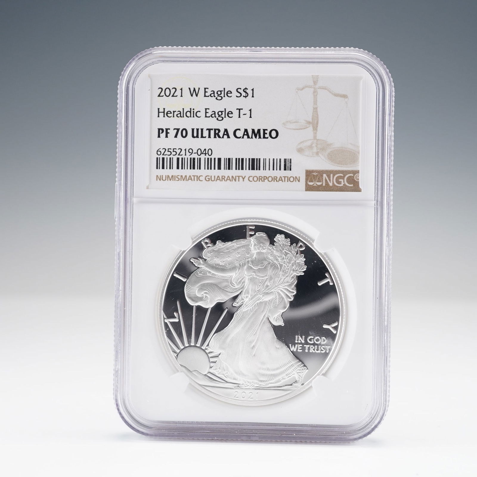 2021-W American Silver Eagle Type 1 $1 Coin NGC Graded PF70 Ultra Cameo (1 of 4)