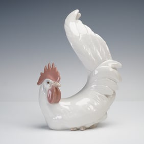 Lladro Porcelain Figurine, Small Rooster 01004589