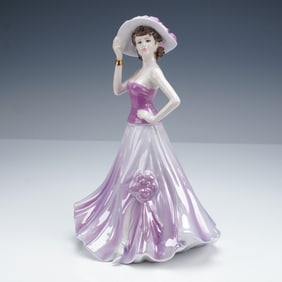 Coalport Porcelain Figurine, Ladies of Fashion Carol