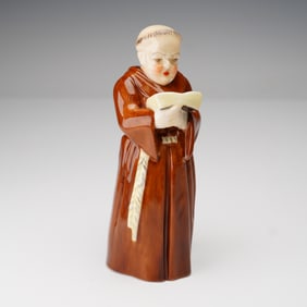 Royal Worcester Bone China Candle Snuffer, The Monk
