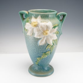 Roseville Pottery Vase, Clematis