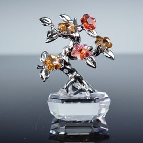 Swarovski Crystal Memories Figurine, Bonsai Rhodium