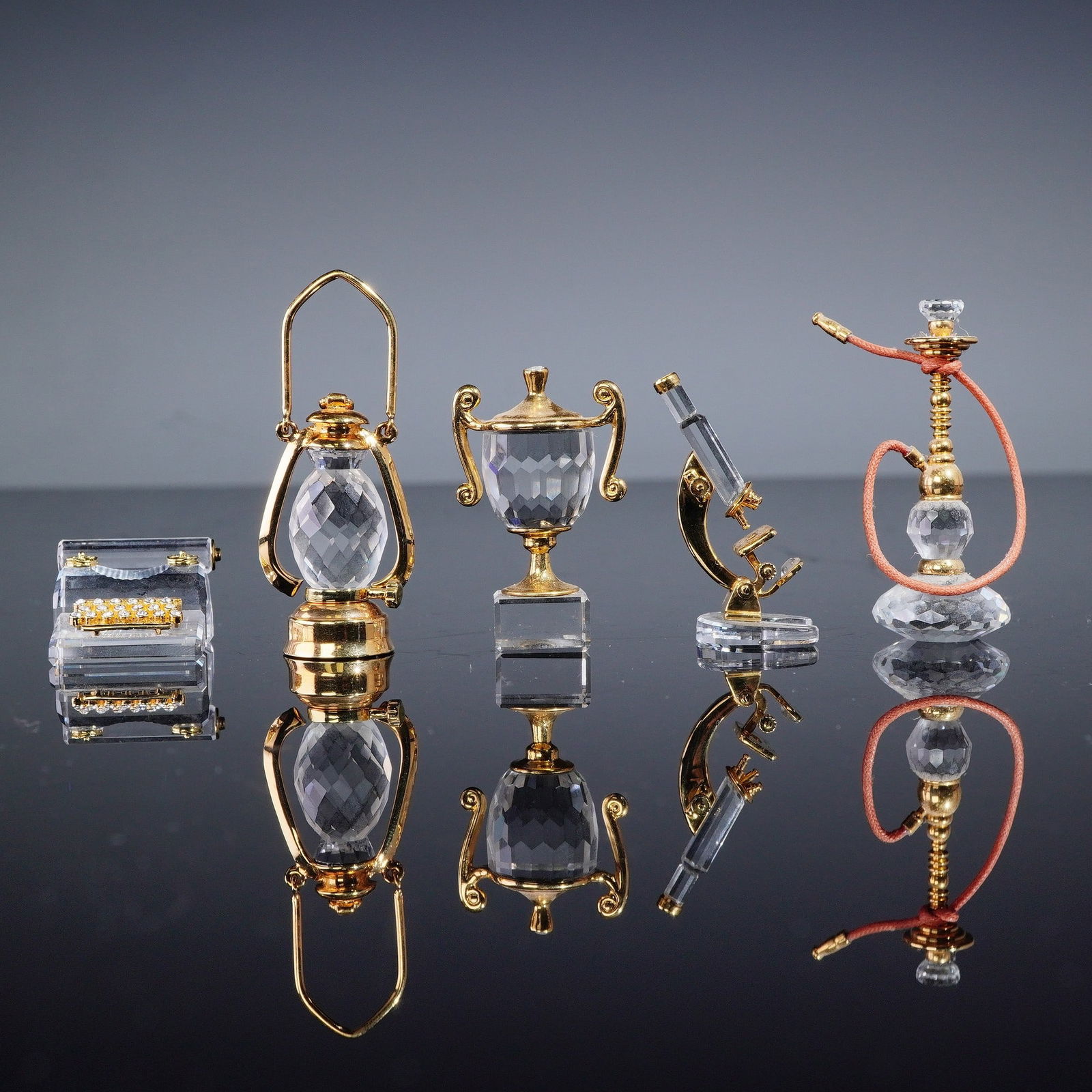 5pc Swarovski Crystal Memories Miniature Figurines (1 of 5)