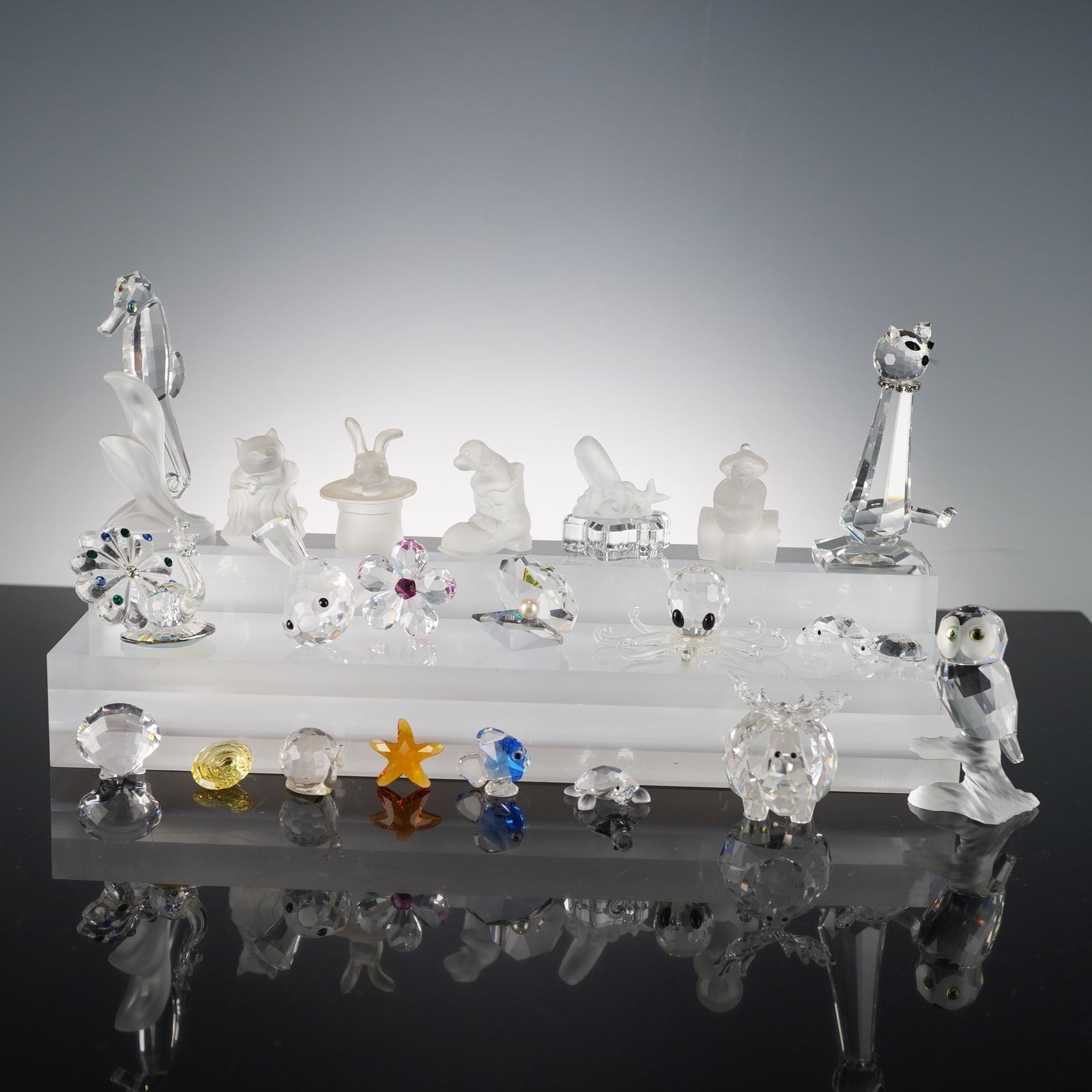 21pc Swarovski, Ebeling & Reuss and Iris Arc Crystal Assorted Figurines (1 of 8)