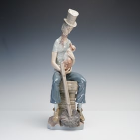 Lladro Figurine, Sad Chimney Sweep 1001253