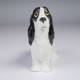 Royal Worcester Porcelain Dog Figurine, English Cocker Spaniel 2944